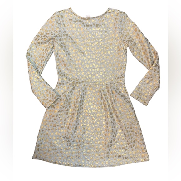 Gymboree Sparkly Fold Cheetah Print Dress With Pockets - Picture 3 of 3